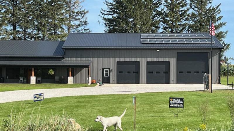 Solar Energy Panels installed on a home